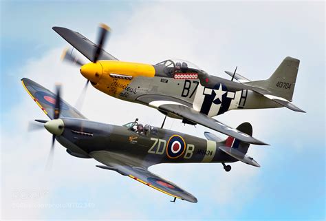 Spitfire VS. Mustang .